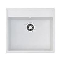 FABIANO Кухонная мойка Quadro 56x51 Alpine White (8221.301.0545)